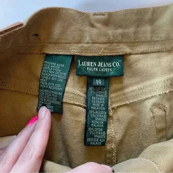 Vintage Ralph Lauren Jeans Co 14 preppy‎ horseback riding pants equestrian - Picture 6 of 9